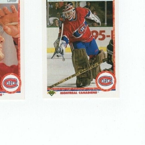 Vintage 1990 The Upper Deck NHLPA NHL Hockey Montreal Canadiens Trading Card - Picture 8 of 10